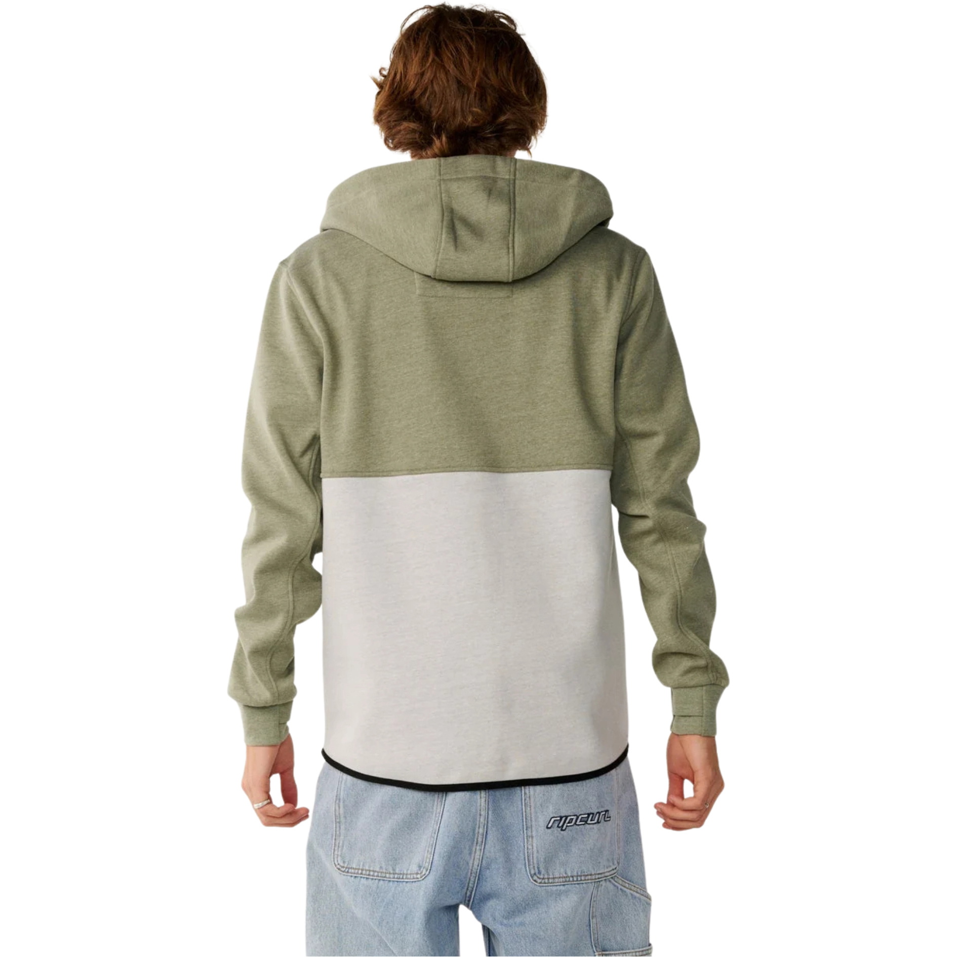 2026 Rip Curl Heren Vertrokken Gebonden Anti-Reeks Fleece CFEDB9 - Green